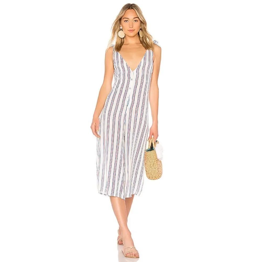 Lovers + Friends Lay down jumpsuit coverup